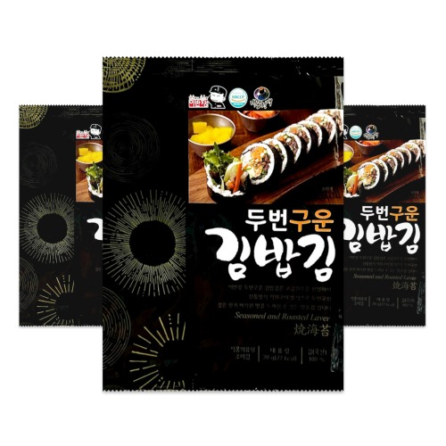 광천 이반장 두번 구운 김밥김 (20gx10봉, 20봉, 40봉)